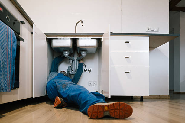 Professional Plumbing technician working in Coopersburg, PA